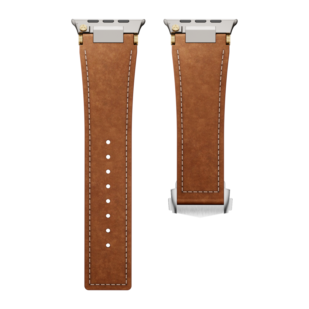 Deployment Buckle Leather Strap