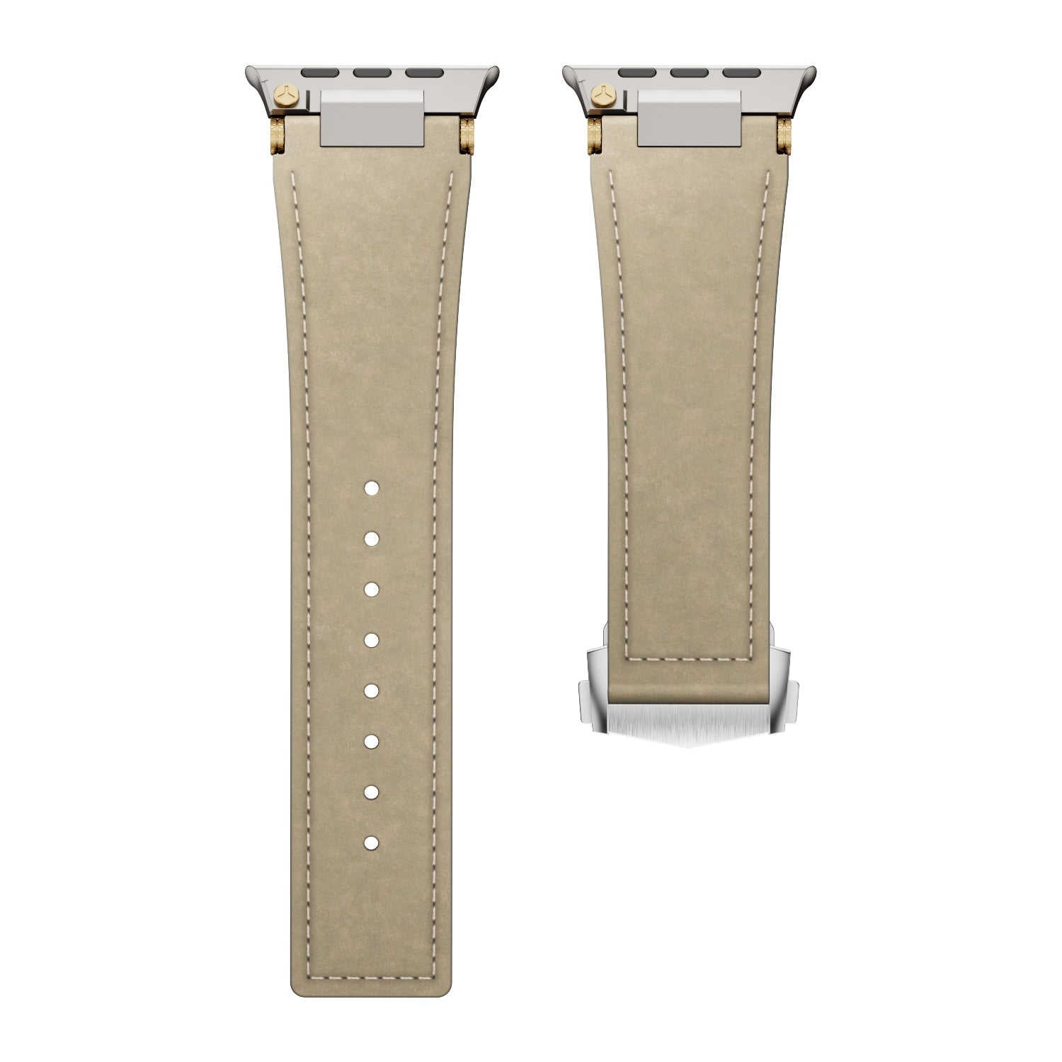 Deployment Buckle Leather Strap