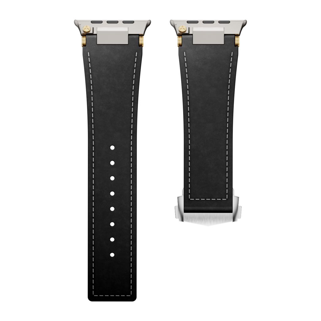 Deployment Buckle Leather Strap
