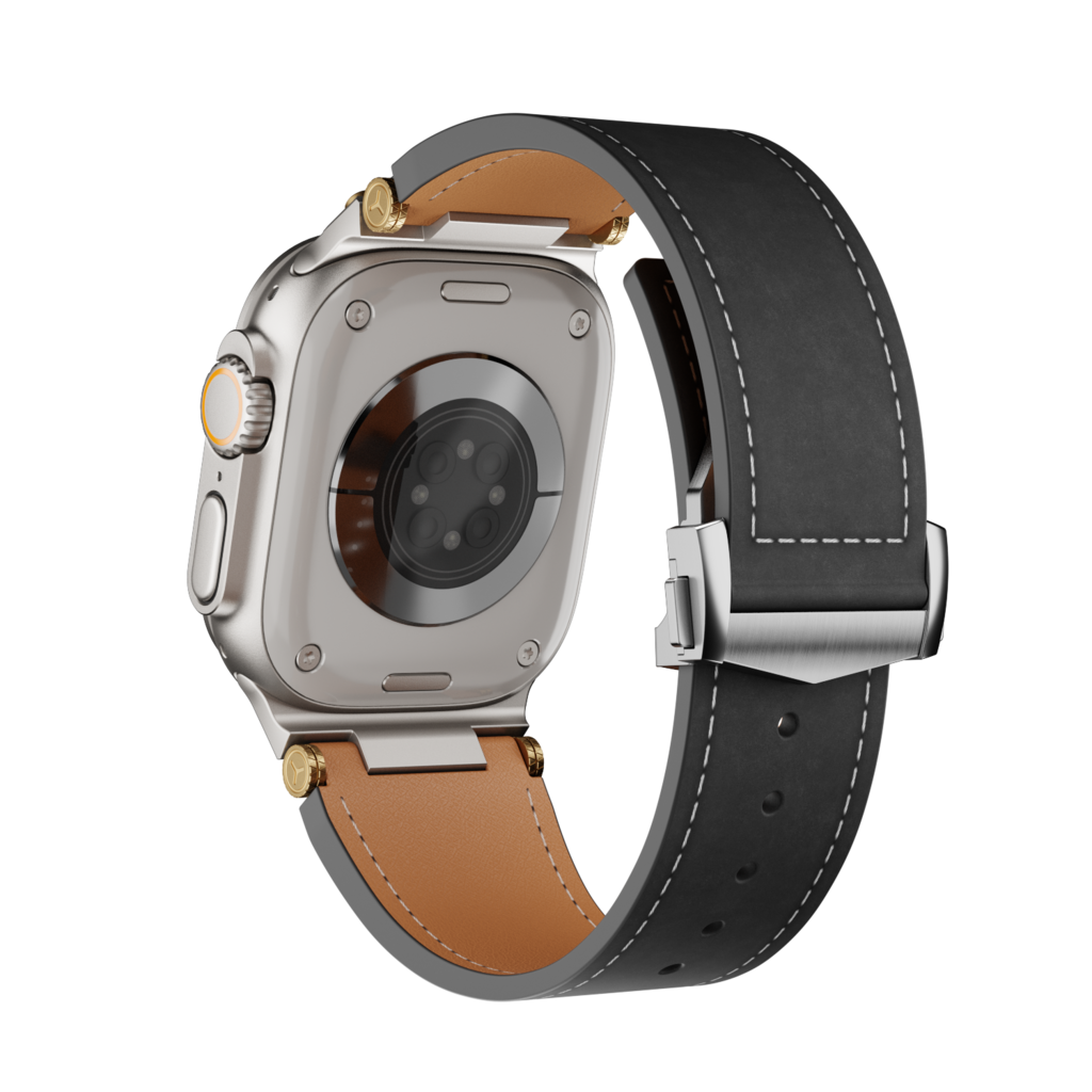 Deployment Buckle Leather Strap