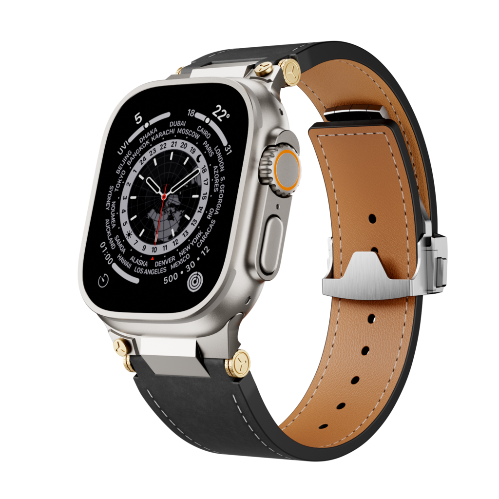 Deployment Buckle Leather Strap