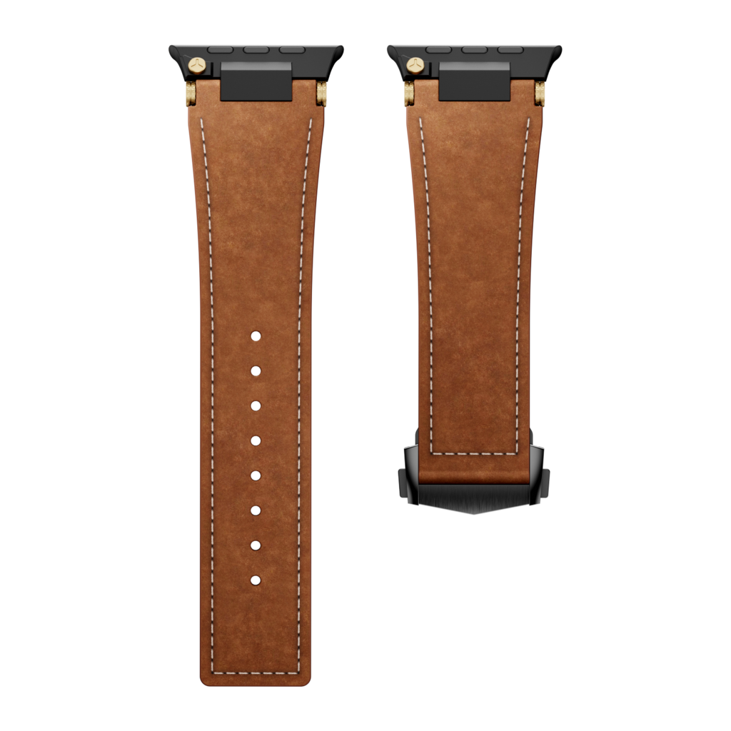 Deployment Buckle Leather Strap