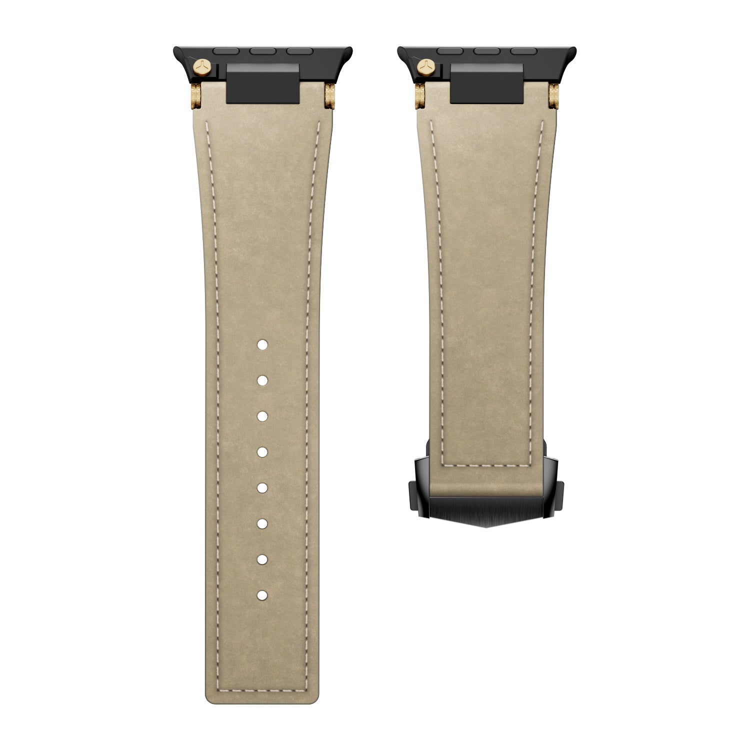 Deployment Buckle Leather Strap