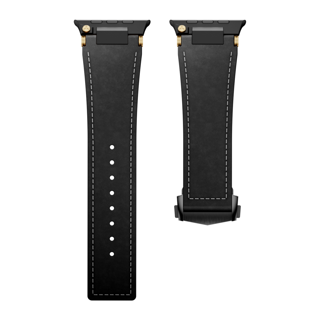 Deployment Buckle Leather Strap